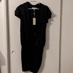 BCBGMAXAZRIA Runway Darted-Sleeve Dress